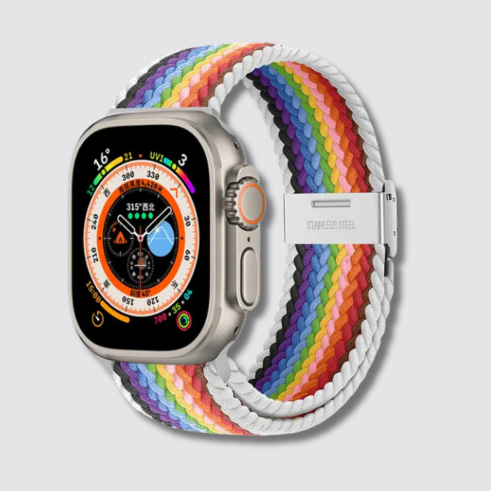 NYLON STRAP PRIDE BLANCO