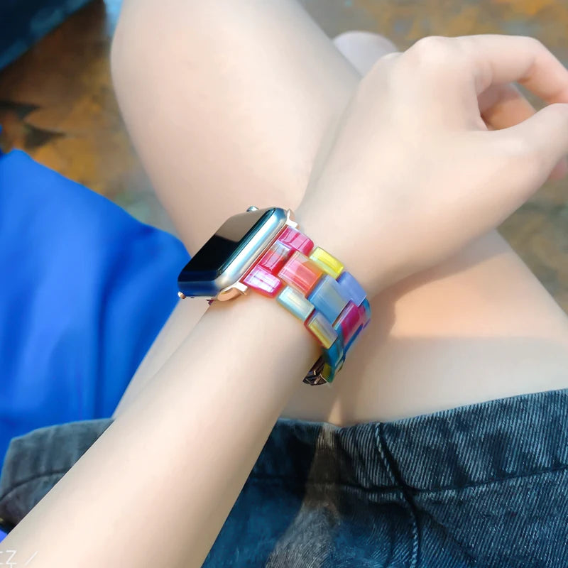 Rainbow | Resin Strap