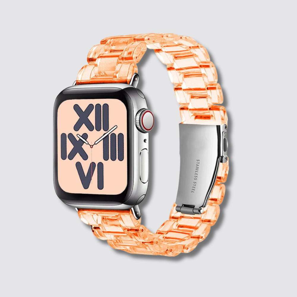 CLEAR STRAP NARANJA