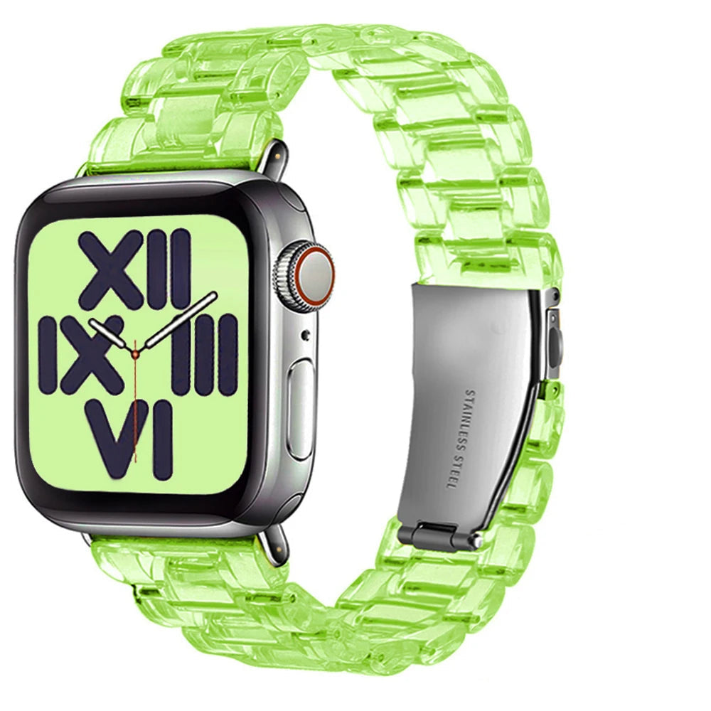 CLEAR STRAP VERDE