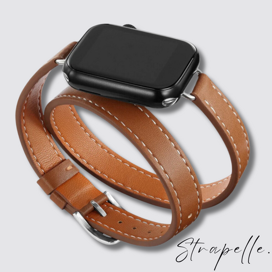 Double Turn Leather Strap